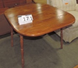 Apartment Size Vintage Oak Drop Leaf Table