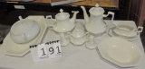 10 Pieces Johnson Bros. White China Plus Others