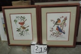 Pair Of Signed Anne Worsham Richardson Bird Prints In Frames