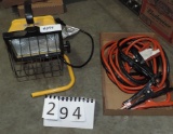 Shop Light And Car Battery Cables