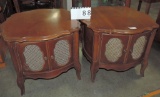 Pair Of French Provincial End Tables & Coffee Table