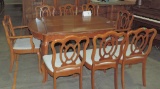 Bassett Furniture 11 Pc. French Provincial Dining Room Suite