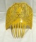 Ornate Large Celluloid Hair Comb