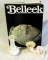 Belleek Shamrock Decorated Small Vase, Horse Cornucopia Vase & Reference Book