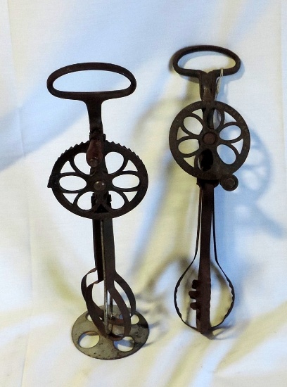 1891 Dover Egg Beater & 1900 Holts Egg Beater