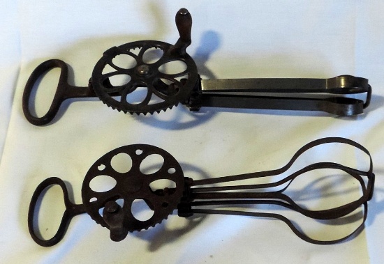 1891 Dover Egg Beater & 1900  Egg Beater