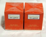 (2) Fantasme Ted Lapidus Eau De Toilet NIB