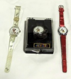 2 Mickey Mouse Vintage Watches Plus Scooby Doo