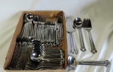 Oxford Hall Stainless Flatware Set 85 Pcs.