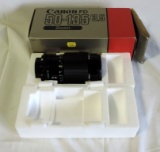 Cannon FD 50-135/3.5 Zoom Lens In Box