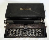 Bennett Typewriter In Case