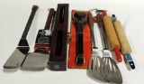 New Barbecue Tools And Wood Rolling Pins