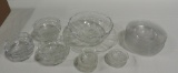 28 Pc Val St. Lambert Crystal Salad Set