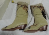 El Vaquero Ladies Boots New Old Stock