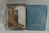Nine West Steam Punk Ladies Boots New In Box