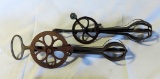 2 Antique Egg Beaters