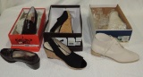 3 Pair Ladies Designer Shoes New In Boxes