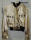 Escada By Margeretha Ley Gold & Black Star Design Jacket