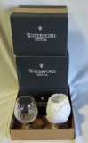 12 Brandy Balloon Glasses By Waterford Glass