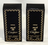 (2) New In Box Must De Cartier Perfumes