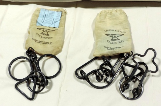 2 Tavern Puzzle Collection Iron Puzzles In Bags