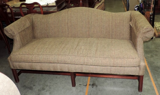 Clean Camel Back Sofa
