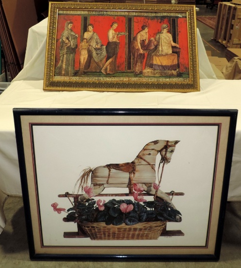 2 Framed Color Prints