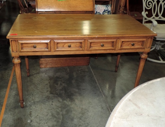 French Provincial 2 Drawer Table