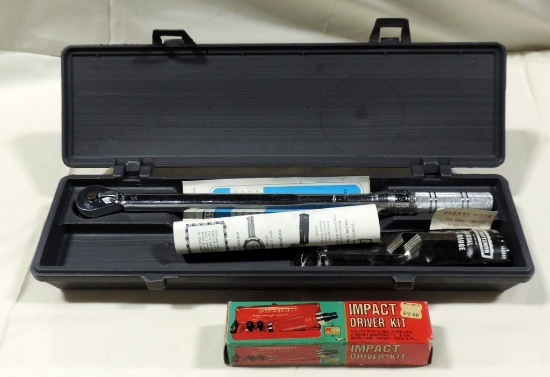 Impact Driver Kit & Craftsman Torque Control Wrench