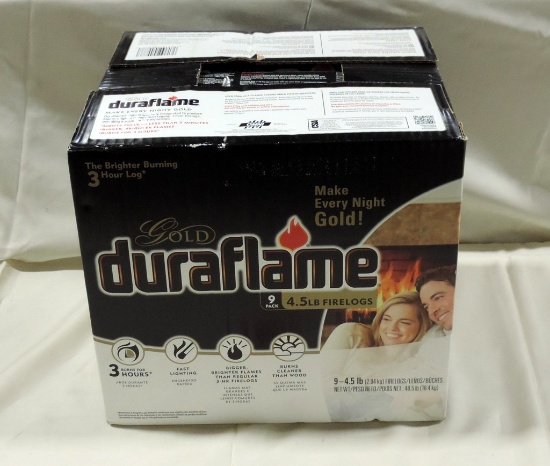Gold Duraflame 9 Pack Of 4.5 LB Logs