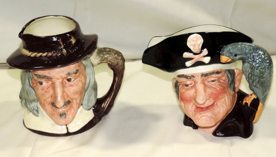 2 Royal Doulton Toby Jugs
