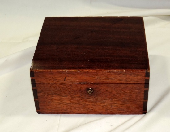 Mahogany Dovetailed Box