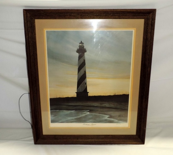 Limited Edition Print Hatteras Sunset By Flora Harris
