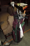 Wilson And others Gulf Club Set With Cart
