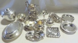 Silver-plate And Aluminum Ice Bucket