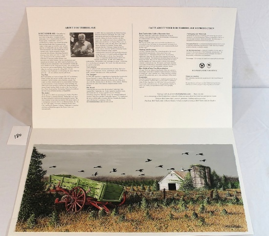 Bob Timberlake 2016" Sportsman Series"- "Field of View" Giclee