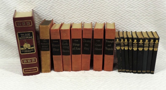 Set Of Winston Churchill Books, Joseph Conrad And Others
