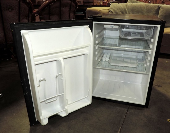 Black Haier Mini Fridge
