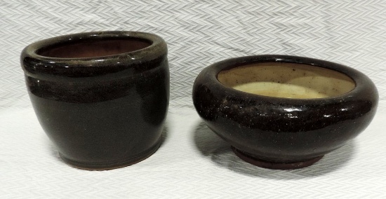 2 Pottery Planters