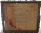 Original Postmaster General Certificate From President Grover Cleveland