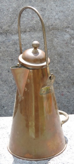 Vintage Copper Coffee Pot