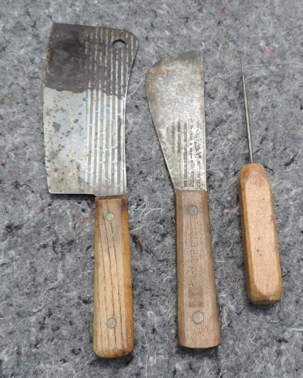 Pair of Vintage Meat Cleavers