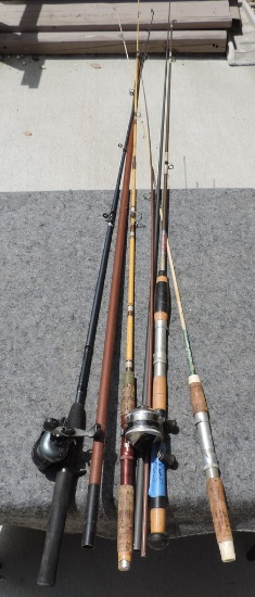 Lot of Fishing Poles