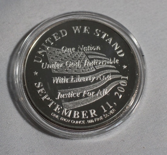 1 Oz. Silver Round