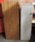 Lot of 2 Wooden Utility Cabinets