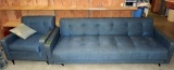 1970's Vintage Loveseat and Chair