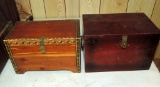 (2) Vintage Wooden Boxes