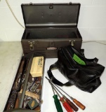 Lot of Vintage Tools and Box