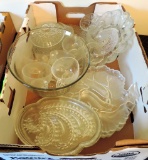 Group Lot of Clear Glass