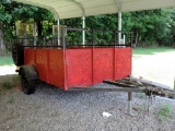 Homemade 4x8 Utility Trailer with Title